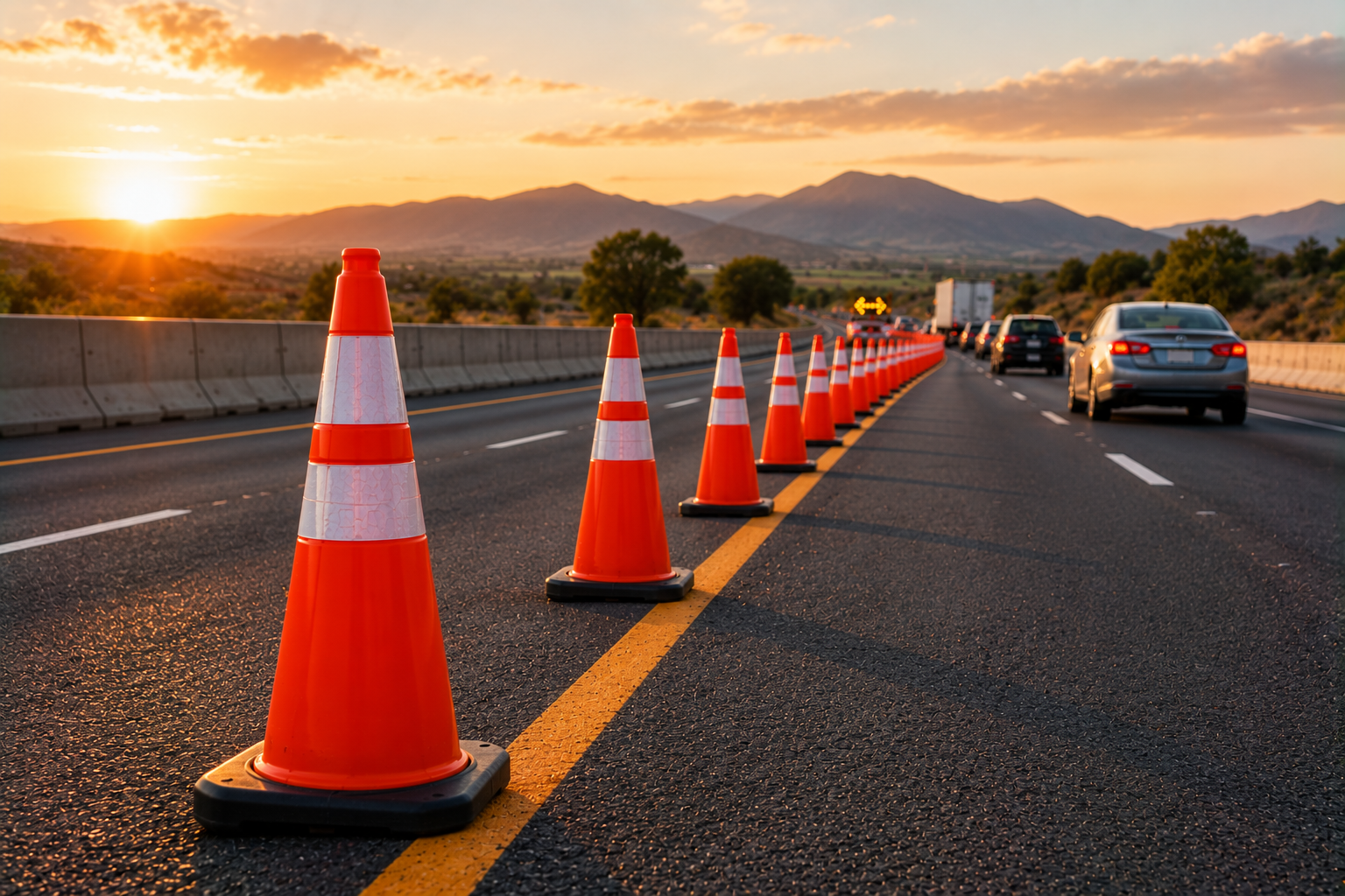 Amortiguador de impacto para carreteras
